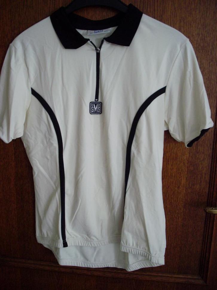 Retro dameswielershirt SMS SANTINI, Fietsen en Brommers, Fietsaccessoires | Fietskleding, M, Ophalen