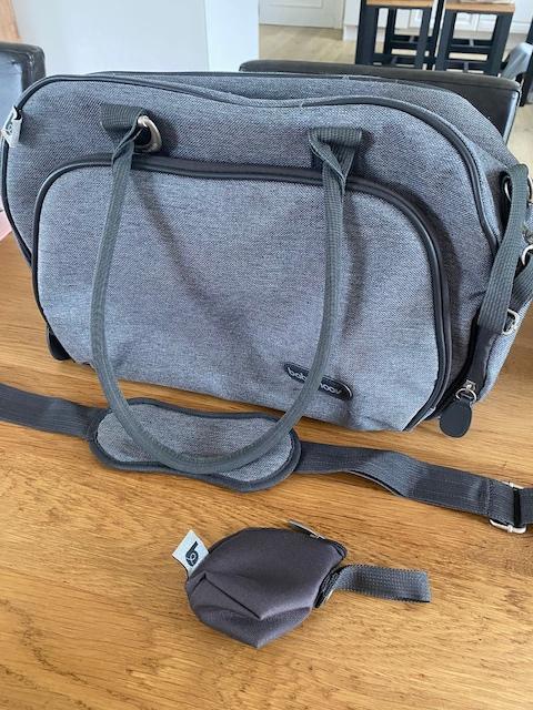 Ruime luiertas BABYMOOV, Kinderen en Baby's, Luiertassen, Gebruikt, Schoudertas, Ophalen of Verzenden