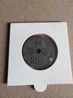 25 Centimes 1943 ‘België’ ‘NL’, Enlèvement ou Envoi, Autre, Monnaie en vrac