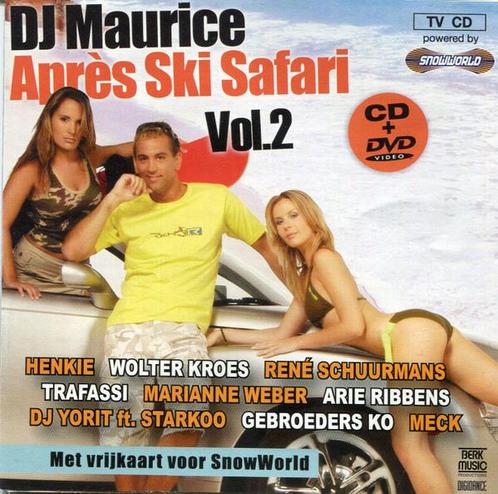 Dj Maurice - Apres Ski Safari Volume 2 (CD+DVD), Cd's en Dvd's, Cd's | Pop, Ophalen