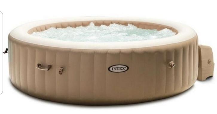 Intex jacuzzi 6 personen., Tuin en Terras, Bubbelbaden en Hottubs, Zo goed als nieuw, Ophalen