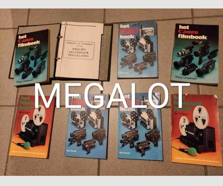 TE KOOP / TE RUIL -LOT FILM / CAMERA EN FOTOGRAFIE BOEKEN, Boeken, Film, Tv en Media, Zo goed als nieuw, Ophalen of Verzenden