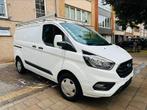 FORD TRANSIT CUSTOM 2.0TCDI 130PK 45000KM AIRCO 2019 14.950€, Auto's, 1998 cc, Stof, Parkeersensor, Euro 6