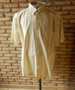 (7)- chemise homme t. XXL lignée jaune - atlas for men -, Atlas for men, Geel, Ophalen of Verzenden, Zo goed als nieuw