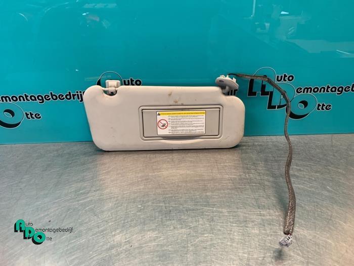 Pare-soleil d'un Peugeot 307 (307 01-), Autos : Pièces & Accessoires, Habitacle & Garnissage, Peugeot, Utilisé, 3 mois de garantie