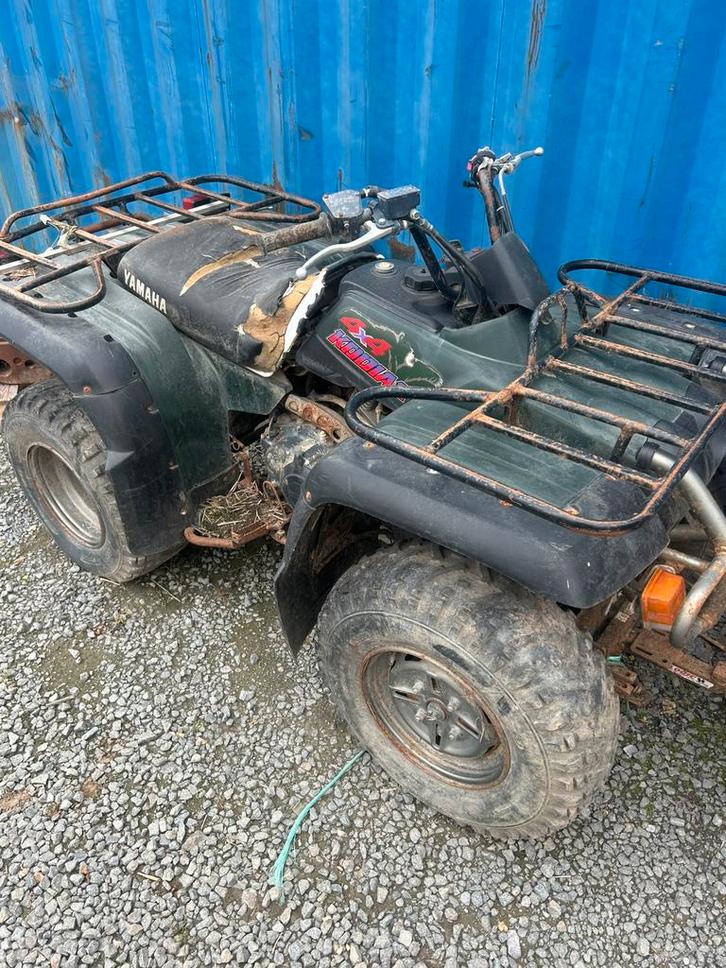 Yamaha kodiak 350 4x4, Motoren, Quads en Trikes, 1 cilinder, Ophalen