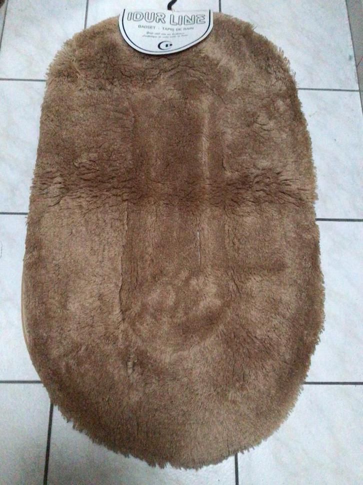 Vintage badmat (in originele verpakking) Merk: IDUR LINE, Huis en Inrichting, Badkamer | Badtextiel en Accessoires, Nieuw, Badmat