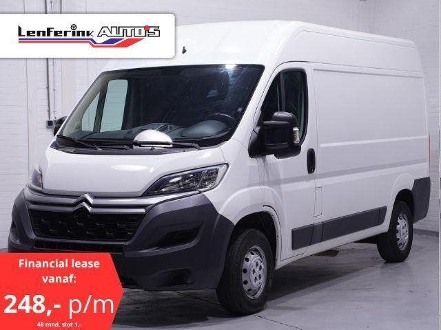 Citroën Jumper 2.0 HDI 130 pk L2H2 Navi, Airco, 3-Zits Citro, Auto's, Bestelwagens en Lichte vracht, Bedrijf, ABS, Airconditioning