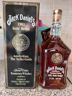 Médaille d'or Jack Daniel 1981, Collections, Vins, Enlèvement, Comme neuf, Autres types, Pleine