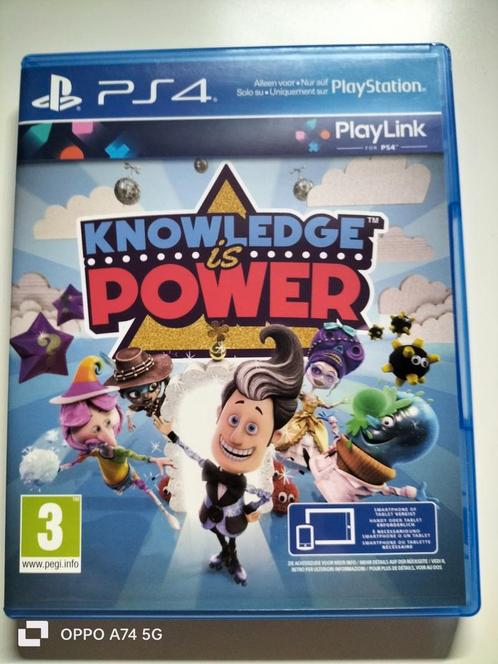 Knowledge is Power, Games en Spelcomputers, Games | Sony PlayStation 4, Zo goed als nieuw, Overige genres, Vanaf 12 jaar, Ophalen of Verzenden