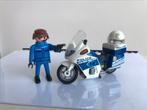 PLAYMOBIL : moto de police (avec boite), Zo goed als nieuw