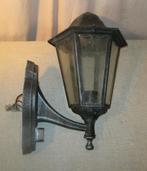 Prima Retro Wandlantaarn in metaal en glas, Ophalen of Verzenden, Huis en Inrichting