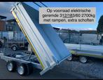 Verschillende geremde aanhangwagen op voorraad, Ophalen