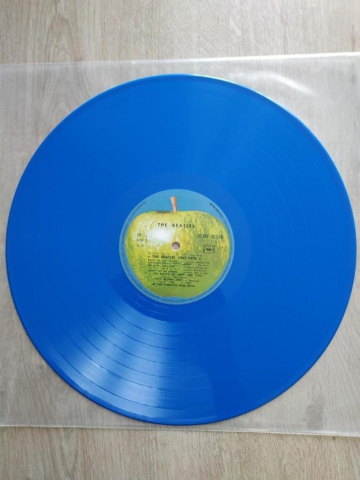 BEATLES BLAUW GEKLEURD UIT HET ALBUM 2C16205310, Cd's en Dvd's, Vinyl | Rock, Gebruikt, Verzenden