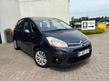 Citroen c4 picasso 1.6 benzine  86.000km  met keuring v.v!!, Auto's, Citroën, Voorwielaandrijving, Stof, Zwart, 4 cilinders