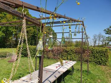 Partytent - beursstand - overkapping staal -6x2  of 6x4,5m beschikbaar voor biedingen
