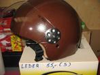 nieuwe lederen jet-helm ( small ), Motoren, Kleding | Motorhelmen, Dames, Jethelm, S, Ophalen