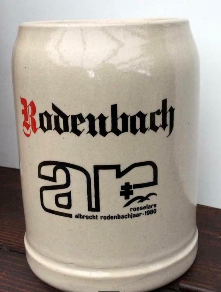 Rodenbach stenen kruik 1980, Verzamelen, Biermerken, Ophalen of Verzenden