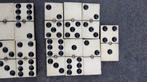 Jeu de domino ancien 27 briques en os et ébène, Enlèvement ou Envoi