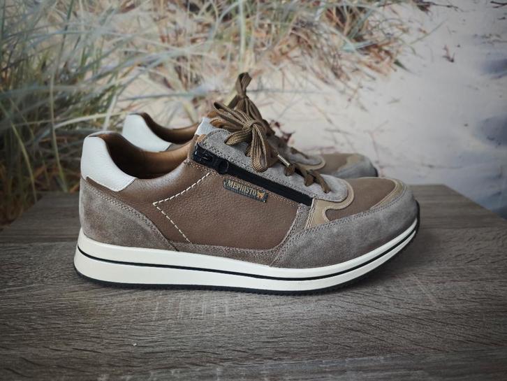 MEPHISTO maat 4 (EUR 10/US 10,5), Kleding | Heren, Schoenen, Zo goed als nieuw, Sneakers, Bruin, Ophalen of Verzenden