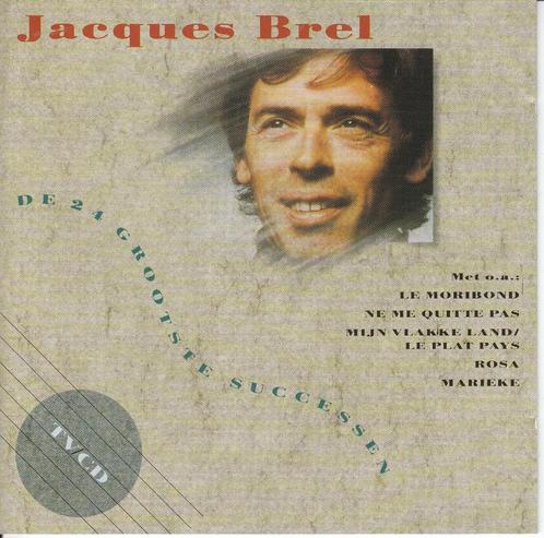 De 24 grootste Successen van Jacques Brel, Cd's en Dvd's, Cd's | Franstalig, Verzenden
