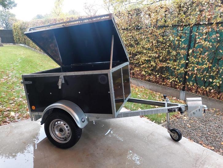 2024 helpo geslote aanhangwagen, Auto diversen, Aanhangers en Bagagewagens, Zo goed als nieuw, Ophalen