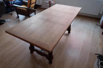 Grande table bois 190x83cm beschikbaar voor biedingen