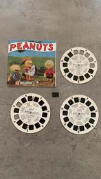 PEANUTS — boekje + 3 schijven (waarvan 2 onvolledig), Verzamelen, Speelgoed, Ophalen of Verzenden, Gebruikt