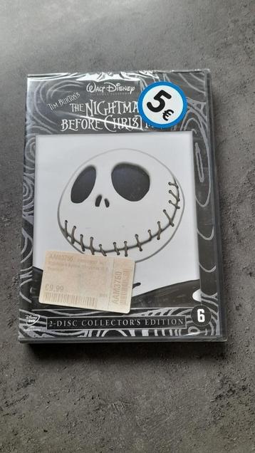 Walt Disney: DVD The nightmare before Christmas NIEUW beschikbaar voor biedingen