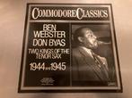 Jazz Lp Ben Webster Don Byas, Ophalen of Verzenden, Zo goed als nieuw, Jazz