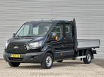 Ford Transit 350 2.0 TDCI L3 RWD DC Dubbele cabine Openlaadb, 4 deurs, 4 cilinders, 2800 kg, Zwart