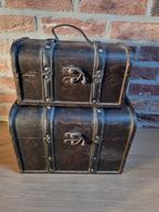 Vintage houten koffertjes, Ophalen