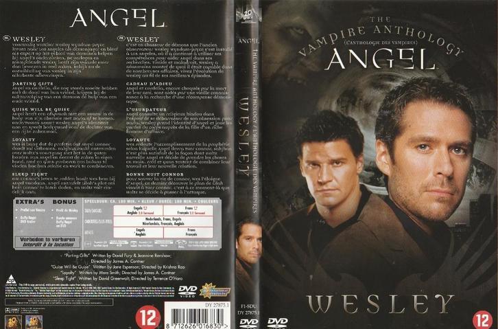 Angel - Wesley en Fred, Cd's en Dvd's, Dvd's | Science Fiction en Fantasy, Zo goed als nieuw, Fantasy, Vanaf 12 jaar, Ophalen of Verzenden