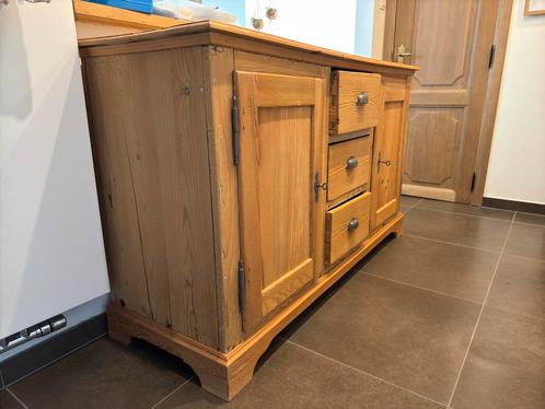 Landelijke dressoir, Huis en Inrichting, Kasten | Dressoirs, Gebruikt, Ophalen