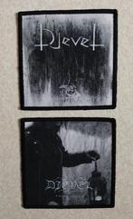 Djevel patches 2 stuks 11x11cm (Black metal-Marduk-Immortal), Kleding | Heren, Overige Herenkleding, Ophalen of Verzenden, Nieuw