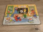 Sesamstraat houten puzzle (8 stuks) (2011), Kinderen en Baby's, Speelgoed | Kinderpuzzels, Ophalen of Verzenden, Zo goed als nieuw