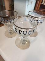 Verres Orval. 3 pièces, Antiquités & Art, Enlèvement ou Envoi