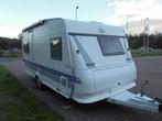 schone Hobby 490 met MOVER,douche,boiler,fransbed,heki,stab-, Caravans en Kamperen, Caravans, Hobby, Bedrijf, 750 - 1000 kg, Overige typen