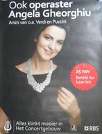 Angela Gheorghiu poster kaarten en dvd, Rechthoekig Staand, Nieuw, Ophalen of Verzenden, A1 t/m A3