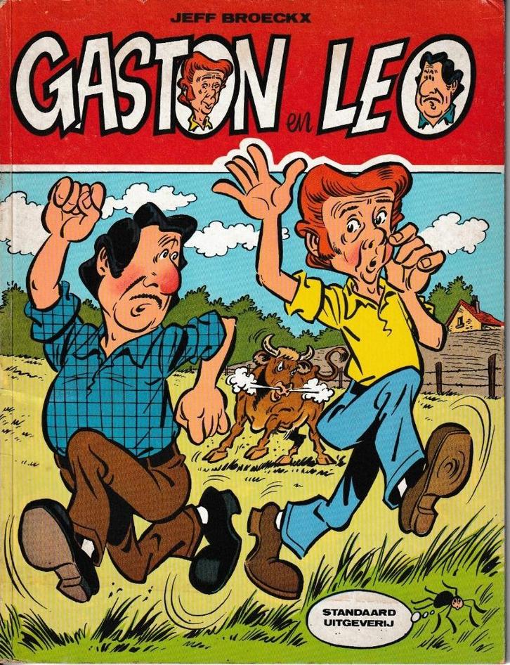 Strip Gaston en Leo - Auteur : Jeff Broeckx., Boeken, Stripverhalen, Verzenden
