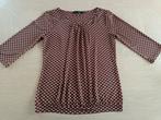 Blouse oranje/bruin Lolaliza 38, Maat 38/40 (M), Bruin, Ophalen of Verzenden, Zo goed als nieuw