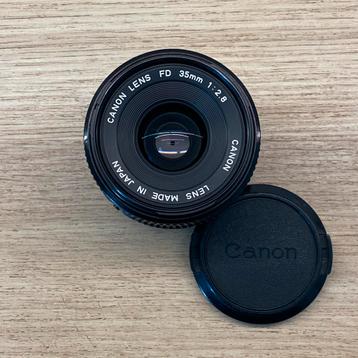 Canon New Fd 35mm f2.8*zo goed als nieuw beschikbaar voor biedingen