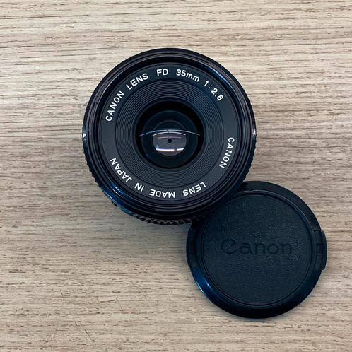 Canon New Fd 35mm f2.8*zo goed als nieuw, Audio, Tv en Foto, Fotocamera's Analoog, Zo goed als nieuw, Spiegelreflex, Canon, Ophalen of Verzenden