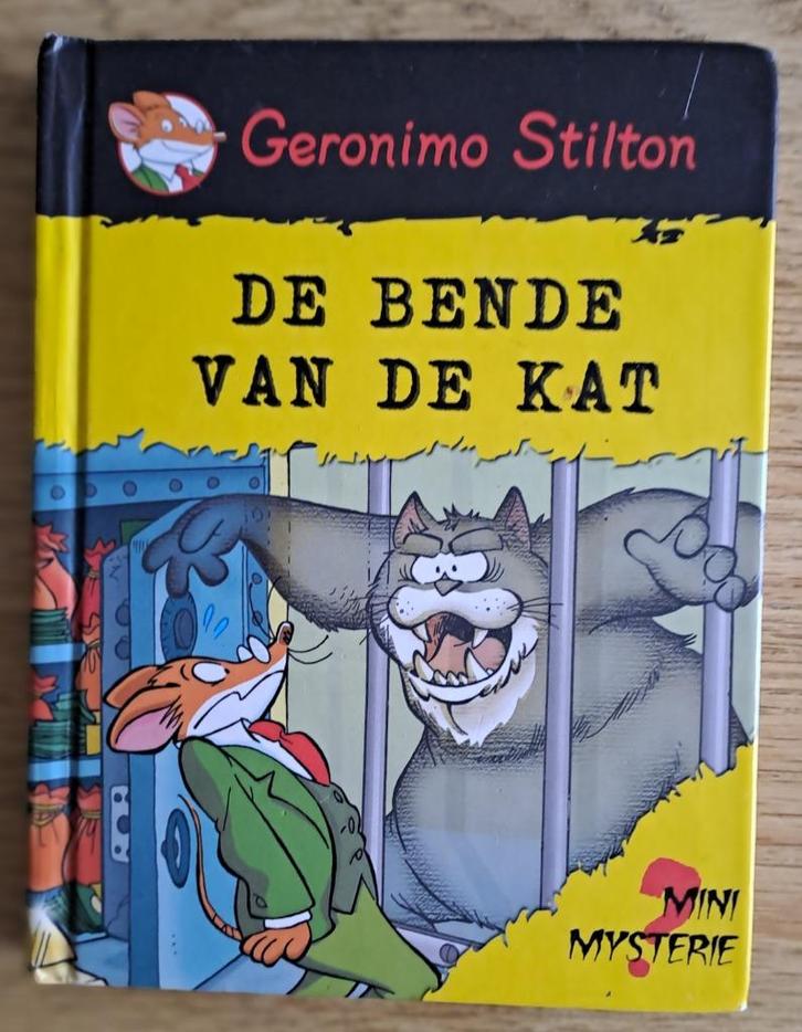 4. Mini-Mysterie - Geronimo Stilton - De Bende Van de Kat 3, Boeken, Kinderboeken | Jeugd | onder 10 jaar, Gelezen, Fictie algemeen