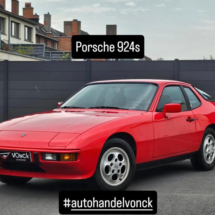 Porsche 924s, Belgische wagen., Auto's, Porsche, Particulier, Handgeschakeld, Stof, Onderhoudsboekje, Ophalen