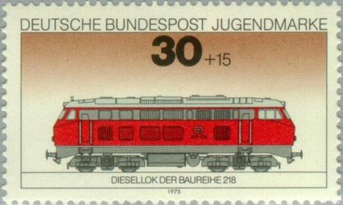 Y & T 685-688 - Michel 836-839 - treinen - 1975 - postfrisXX, Postzegels en Munten, Postzegels | Europa | Duitsland, Postfris