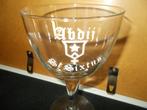 WATOU - St. Sixtus abdij bierglas - grote kelk - 18,5cm, Ophalen of Verzenden, Zo goed als nieuw, Glas of Glazen, Overige merken