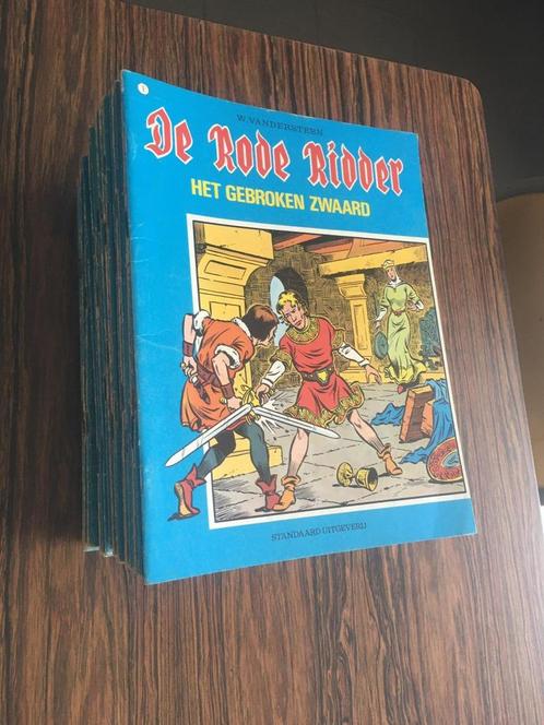 41 Strips De Rode Ridder, Boeken, Stripverhalen, Gelezen, Meerdere stripboeken, Ophalen of Verzenden