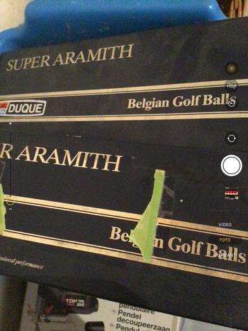 2 paar super Aramith golf biljart ballen beschikbaar voor biedingen