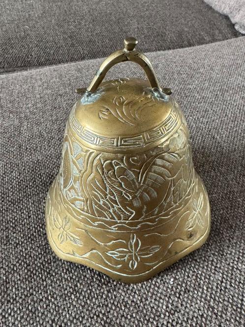 Shang (Tibetaanse bel zonder klepel) 12cm messing, Antiek en Kunst, Antiek | Brons en Koper, Koper, Ophalen of Verzenden